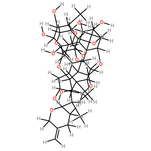 neoruscogenin 1-O-{O-alpha-L-rhamnopyranosyl-(1->2)-O-[beta-D-xylopyranosyl-(1->3)]-alpha-L-arabinopyranoside}