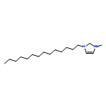 1H-Imidazolium, 1-methyl-3-tetradecyl-