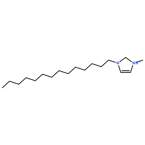 1H-Imidazolium, 1-methyl-3-tetradecyl-