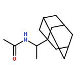 Acetamide, N-(1-tricyclo[3.3.1.13,7]dec-1-ylethyl)-