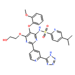 N-(2-(2-(2H-Tetrazol-5-yl)pyridin-4-yl)-6-(2-hydroxyethoxy)-5-(2-methoxyphenoxy)pyrimidin-4-yl)-5-isopropylpyridine-2-sulfonamide