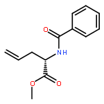 4-Pentenoic acid, 2-(benzoylamino)-, methyl ester, (S)-