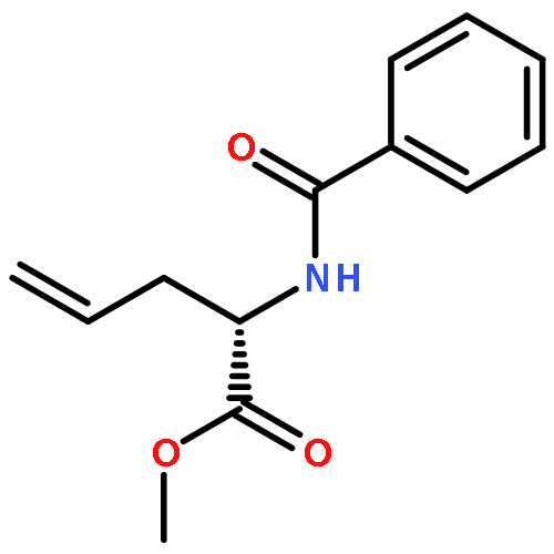 4-Pentenoic acid, 2-(benzoylamino)-, methyl ester, (S)-