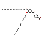 Benzoic acid, 3,4-bis(hexadecyloxy)-, 4-carboxyphenyl ester