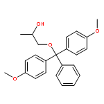 2-Propanol, 1-[bis(4-methoxyphenyl)phenylmethoxy]-