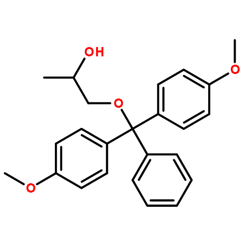 2-Propanol, 1-[bis(4-methoxyphenyl)phenylmethoxy]-