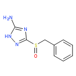 1H-1,2,4-Triazol-3-amine, 5-[(phenylmethyl)sulfinyl]-