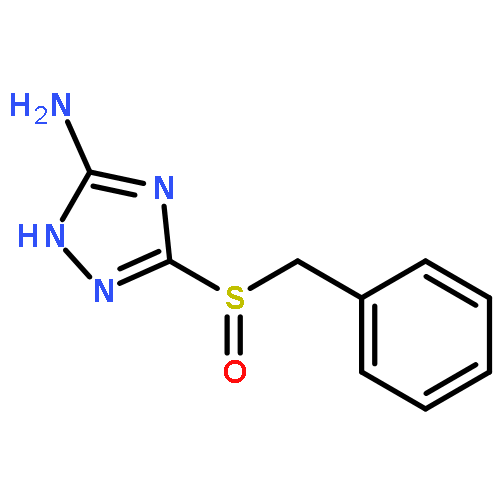 1H-1,2,4-Triazol-3-amine, 5-[(phenylmethyl)sulfinyl]-