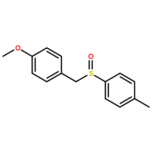 Benzene, 1-methoxy-4-[[(4-methylphenyl)sulfinyl]methyl]-