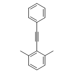 Benzene, 1,3-dimethyl-2-(phenylethynyl)-