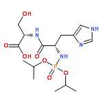 L-Serine, N-[N-[bis(1-methylethoxy)phosphinyl]-L-histidyl]-