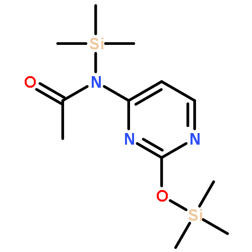 Acetamide, N-(trimethylsilyl)-N-[2-[(trimethylsilyl)oxy]-4-pyrimidinyl]-