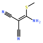 Propanedinitrile, [amino(methylthio)methylene]-