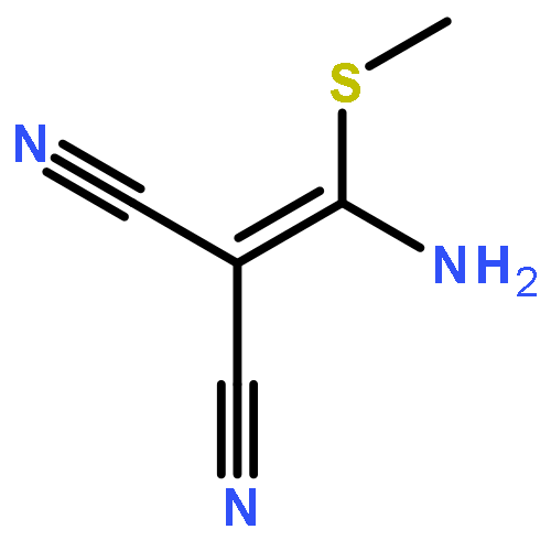 Propanedinitrile, [amino(methylthio)methylene]-