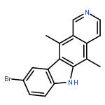 9-bromo-5,11-dimethyl-6H-pyrido[4,3-b]carbazole