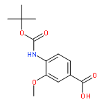 4-((tert-Butoxycarbonyl)amino)-3-methoxybenzoic acid