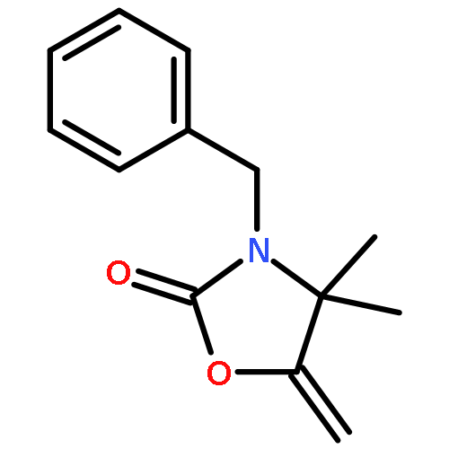 2-Oxazolidinone, 4,4-dimethyl-5-methylene-3-(phenylmethyl)-