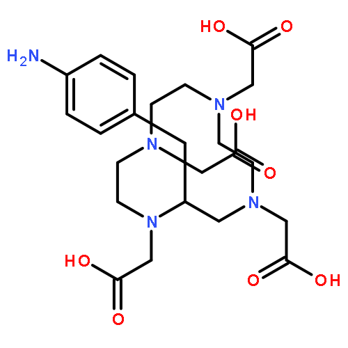 2-(4-AMINOBENZYL)-1,4,7,10-TETRAAZACYCLODODECANE-1,4,7,10-TETRAACETIC ACID