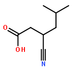 3-Cyano-5-methylhexanoic Acid