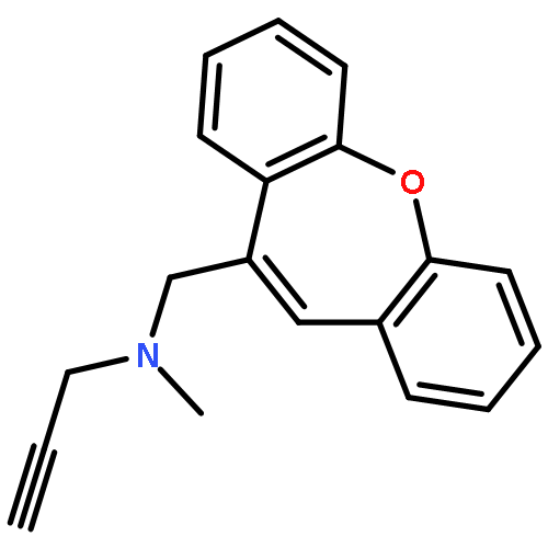 N-(dibenzo[b,f]oxepin-10-ylmethyl)-N-methylprop-2-yn-1-amine