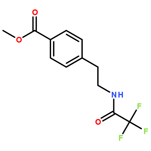 Benzoic acid, 4-[2-[(trifluoroacetyl)amino]ethyl]-, methyl ester