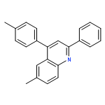 Quinoline, 6-methyl-4-(4-methylphenyl)-2-phenyl-