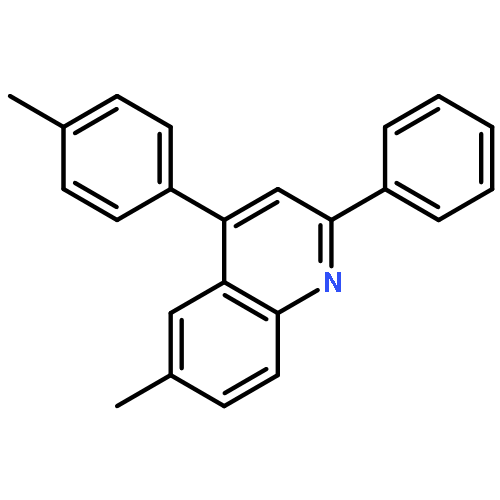 Quinoline, 6-methyl-4-(4-methylphenyl)-2-phenyl-