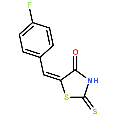 4-Thiazolidinone, 5-[(4-fluorophenyl)methylene]-2-thioxo-, (5Z)-