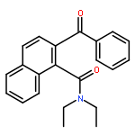 1-Naphthalenecarboxamide, 2-benzoyl-N,N-diethyl-