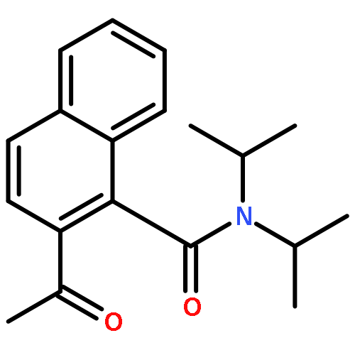 1-Naphthalenecarboxamide, 2-acetyl-N,N-bis(1-methylethyl)-