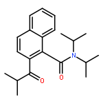 1-Naphthalenecarboxamide,N,N-bis(1-methylethyl)-2-(2-methyl-1-oxopropyl)-