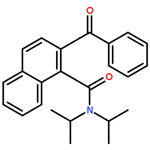 1-Naphthalenecarboxamide, 2-benzoyl-N,N-bis(1-methylethyl)-