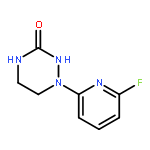 1,2,4-Triazin-3(2H)-one,1-(6-fluoro-2-pyridinyl)tetrahydro-