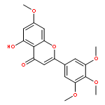 5-hydroxy-3',4',5',7-tetramethoxyflavone