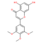 5,7-DIHYDROXY-3',4',5'-TRIMETHOXYFLAVONE