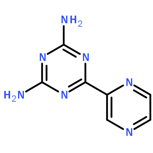 1,3,5-Triazine-2,4-diamine,6-(2-pyrazinyl)-