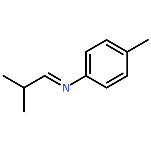 Benzenamine, 4-methyl-N-(2-methylpropylidene)-