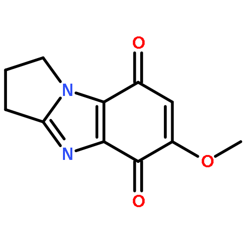 2,3-dihydro-6-methoxy-1H-Pyrrolo[1,2-a]benzimidazole-5,8-dione