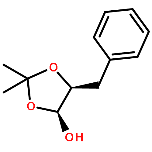 1,3-Dioxolan-4-ol, 2,2-dimethyl-5-(phenylmethyl)-, (4S-cis)-