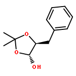 1,3-Dioxolan-4-ol, 2,2-dimethyl-5-(phenylmethyl)-, (4R-trans)-