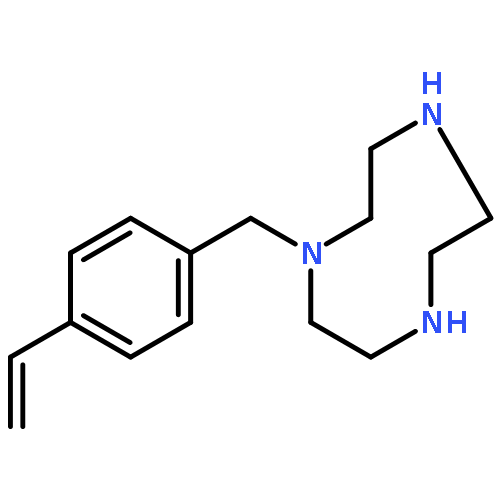 1H-1,4,7-Triazonine, 1-[(4-ethenylphenyl)methyl]octahydro-