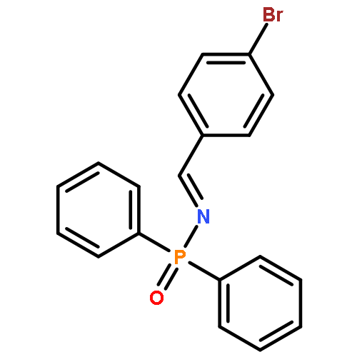 Phosphinic amide, N-[(4-bromophenyl)methylene]-P,P-diphenyl-