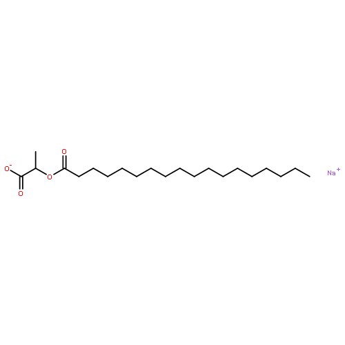 Octadecanoic acid,1-carboxyethyl ester, sodium salt (1:1)