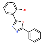 Phenol, o-(5-phenyl-1,3,4-oxadiazol-2-yl)-