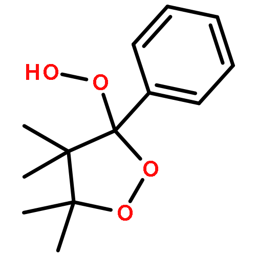 Hydroperoxide, 4,4,5,5-tetramethyl-3-phenyl-1,2-dioxolan-3-yl