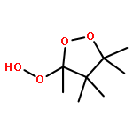 Hydroperoxide, 3,4,4,5,5-pentamethyl-1,2-dioxolan-3-yl