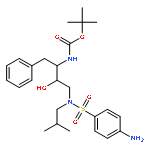 tert-Butyl ((2S,3R)-4-(4-amino-N-isobutylphenylsulfonamido)-3-hydroxy-1-phenylbutan-2-yl)carbamate