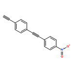 1-Ethynyl-4-((4-nitrophenyl)ethynyl)benzene