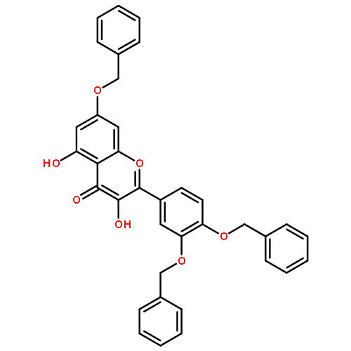 2-(3,4-bis(benzyloxy)phenyl)-7-(benzyloxy)-3,5-dihydroxy-4H-chromen-4-one