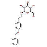 2-(4-benzyloxyphenyl)ethyl β-D-glucopyranoside